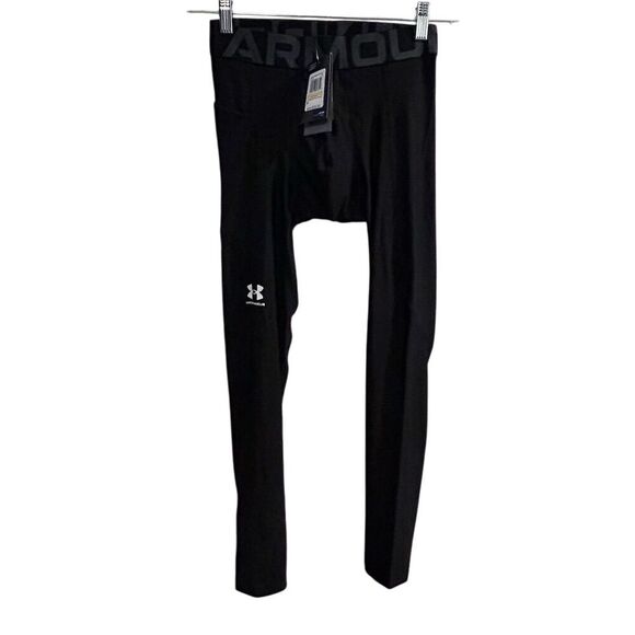 Under Armour Men's HeatGear Compression Leggings Black Size M - Picture 1 of 11